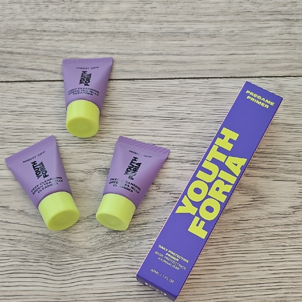 Pregame Primer Youth Foria And 3x Cleansing Gels